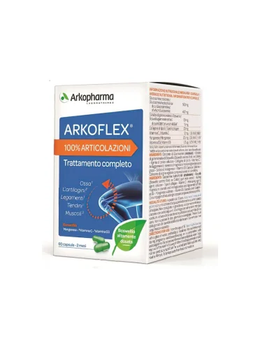 Arkoflex 100% - integratore per il benessere delle articolazioni - 60 capsule Arkoflex 100% - integratore per il benessere delle articolazioni - 60 capsule