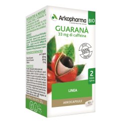Arkocapsule Guaranà Bio - Integratore per l'Equilibrio del Peso Corporeo - 40 Capsule