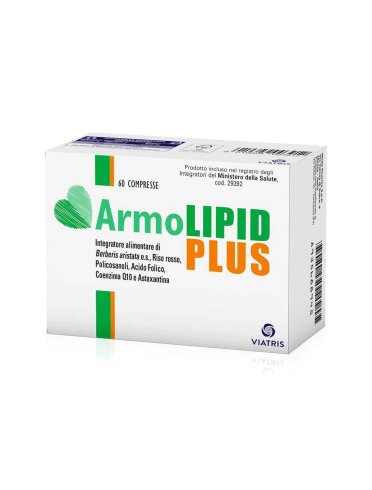 Armolipid plus - integratore per il controllo del colesterolo - 60 compresse