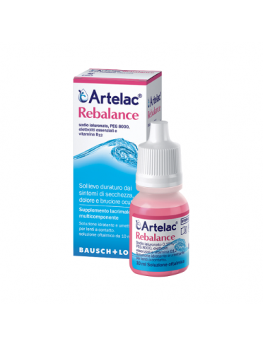 Artelac rebalance collirio lubrificante occhi secchi 10 ml