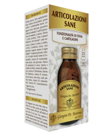 Articolazioni sane - integratore per il benessere delle ossa - 180 pastiglie Articolazioni sane - integratore per il benessere delle ossa - 180 pastiglie