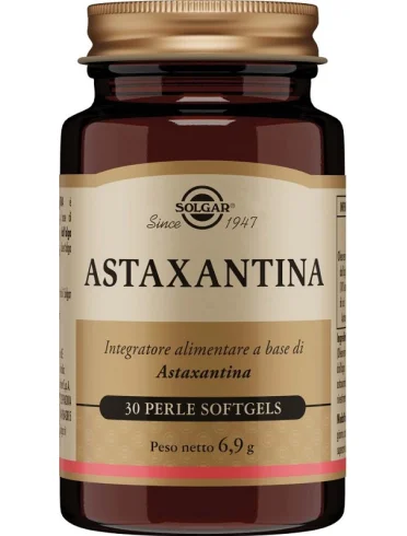 Solgar astaxantina - integratore per la pelle - 30 perle Solgar astaxantina - integratore per la pelle - 30 perle