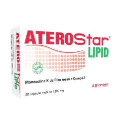 Aterostar Lipid - Integratore Controllo Colesterolo - 20 Capsule Molli
