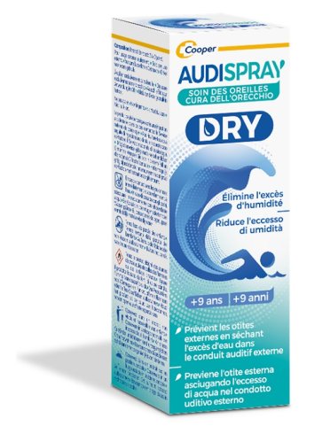Audispray dry - spray auricolare per la prevenzione di otite - 30 ml