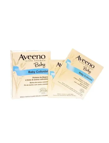 Aveeno baby colloidal polvere bagno 5 x 21 g Aveeno baby colloidal polvere bagno 5 x 21 g