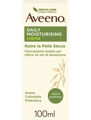 Aveeno crema viso idratante pelle secca 100 ml Aveeno crema viso idratante pelle secca 100 ml