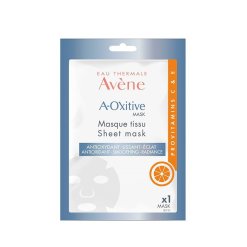 Avene A-Oxitive - Maschera Viso in Tessuto Antiossidante - 1 Maschera