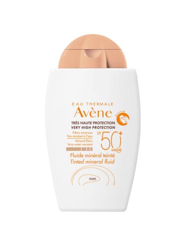 Eau thermale avene solare fluido minerale 50+ colorato 40 ml