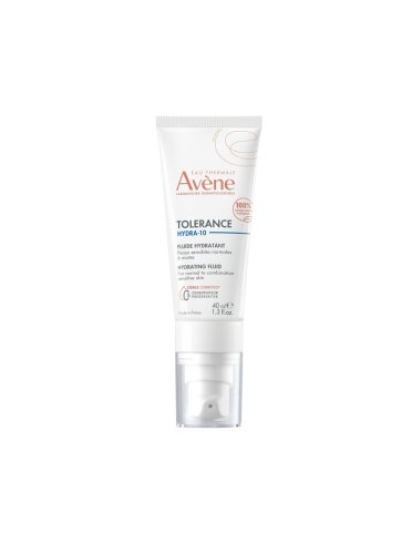 Avene tolerance hydra-10 - fluido viso idratante - 40 ml