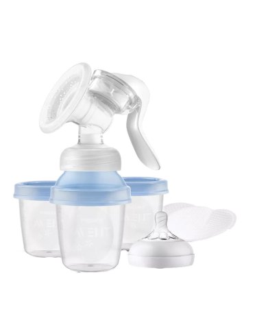 Avent natural tiralatte manuale con via system