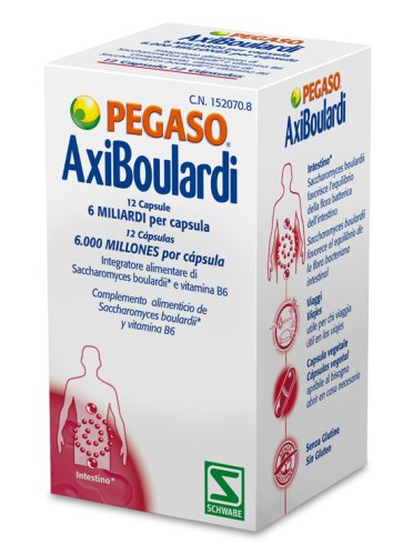 Axiboulardi - integratore per l'equilibrio della flora batterica - 12 capsule