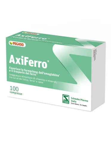 Axiferro - integratore di ferro e vitamine - 100 compresse Axiferro - integratore di ferro e vitamine - 100 compresse