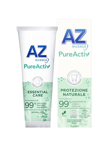 Az pureactiv essential care - dentifricio protezione naturale - 75 ml