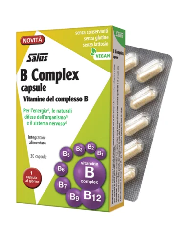 B complex - integratore per stanchezza e affaticamento - 30 capsule B complex - integratore per stanchezza e affaticamento - 30 capsule