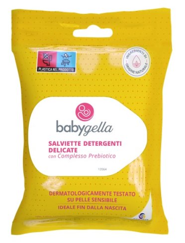 Babygella - salviette detergenti delicate - 15 pezzi