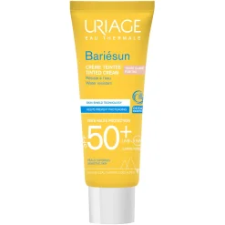 Uriage Bariesun - Crema Solare Viso Colorata Chiara con Protezione Molto Alta SPF 50+ - 50 ml