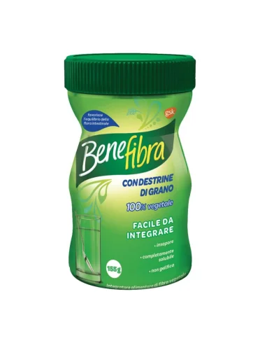 Benefibra polvere - integratore per l'equilibrio della flora intestinale - 155 g Benefibra polvere - integratore per l'equilibrio della flora intestinale - 155 g