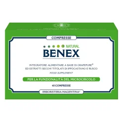 Benex Natural - Integratore per il Microcircolo - 40 Compresse