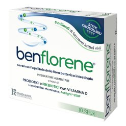 Benflorene - Integratore di Probiotici - 10 Stick Orosolubili
