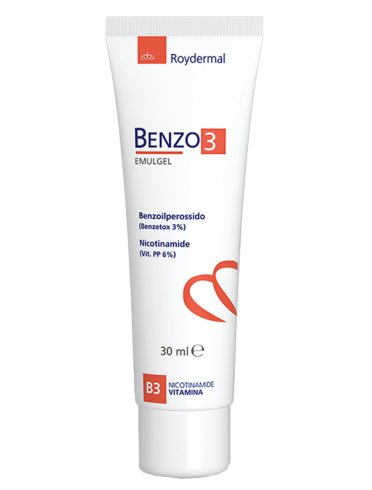 Benzo 3 emulgel per pelle acneica 30 ml