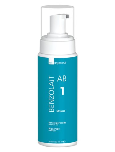 Benzolait ab 1 mousse attiva per pelle acneica 150 ml
