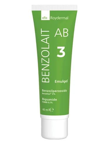 Benzolait ab 3 emulgel per pelle acneica 40 ml Benzolait ab 3 emulgel per pelle acneica 40 ml