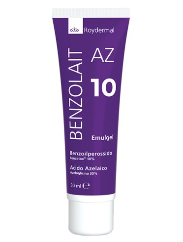 Benzolait az 10 emulgel viso pelle acneica 30 ml