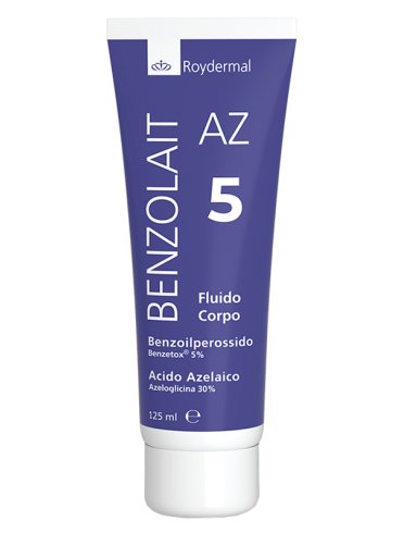Benzolait az 5 fluido corpo pelle acneica 125 ml