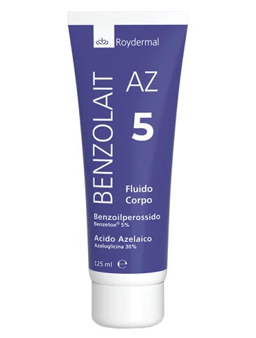 Benzolait az 5 fluido corpo pelle acneica 125 ml Benzolait az 5 fluido corpo pelle acneica 125 ml
