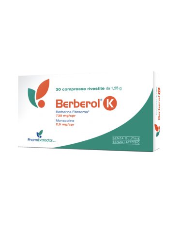 Berberol k - integratore per il controllo del colesterolo - 30 compresse
