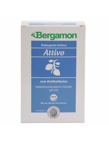Bergamon attivo detergente intimo 200 ml