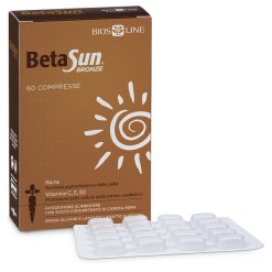BetaSun Bronze - Integratore per Pelle Esposta al Sole - 60 Compresse
