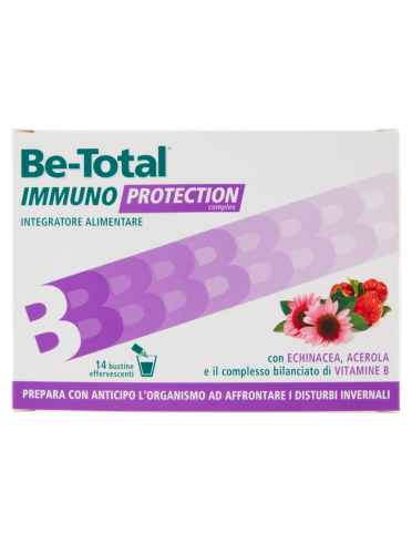 Be-total immuno protection - integratore difese immunitarie - 14 bustine