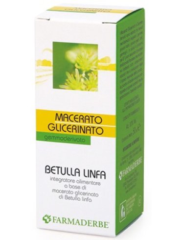 Betulla linfa macerato glicerinato 50 ml