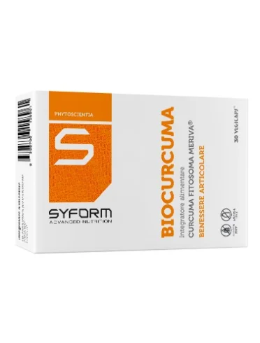 Biocurcuma integratore benessere articolare 30 capsule Biocurcuma integratore benessere articolare 30 capsule