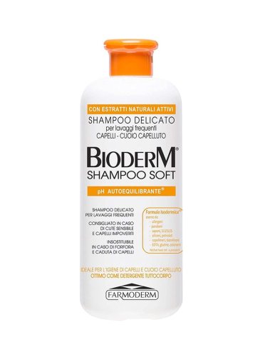 Bioderm shampoo soft delicato lavaggi frequenti 500 ml