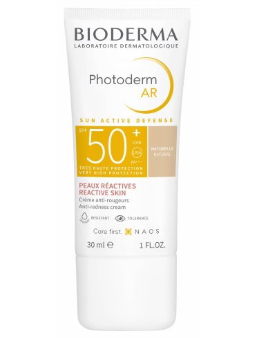 Bioderma photoderm ar - crema solare viso anti-rossore con protezione molto alta spf 50+ - 30 ml