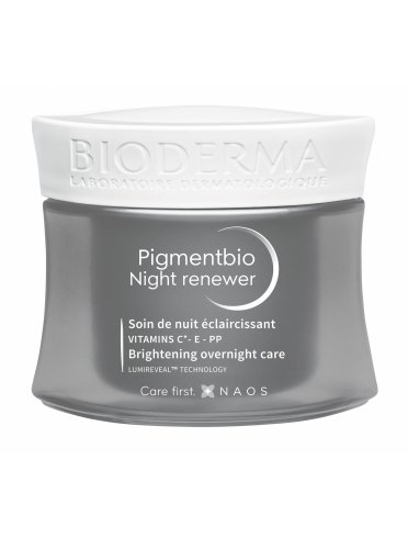 Bioderma pigmentbio night renewer - crema viso schiarente notte - 50 ml