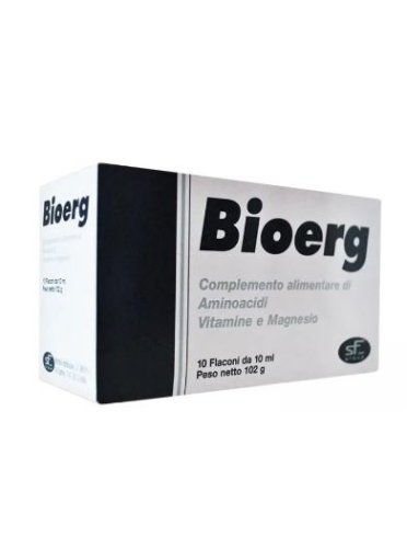 Bioerg - integratore multivitaminico - 10 flaconcini x 10 ml