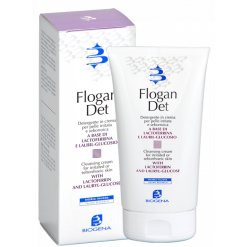 Biogena Flogan Det - Detergente Corpo in Crema per Pelle Irritata e Seborroica - 150 ml