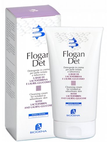 Biogena flogan det - detergente corpo in crema per pelle irritata e seborroica - 150 ml