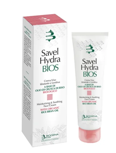Biogena savel hydra bios - crema viso idratante e lenitiva - 60 ml Biogena savel hydra bios - crema viso idratante e lenitiva - 60 ml