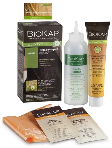 Biokap nutricolor - tinta per capelli colore 9.3 biondo chiarissimo dorato - 135 ml