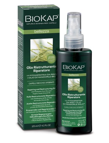 Biokap bellezza - olio ristrutturante capelli riparatore - 125 ml