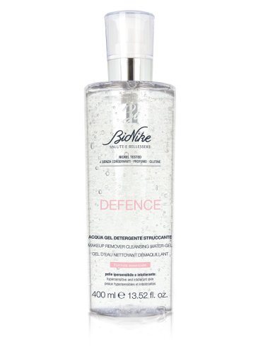 Bionike defence - acqua gel viso detergente struccante - 400 ml