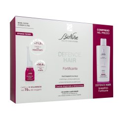 BioNike Defence Hair - Trattamento Capelli Fortificante - 21 Fiale + Shampoo 200 ml