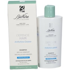 BioNike Defence Hair - Shampoo Antiforfora per Capelli Grassi - 125 ml