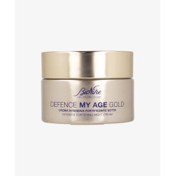 BioNike Defence My Age Gold - Crema Viso Intensiva Fortificante Notte - 50 ml