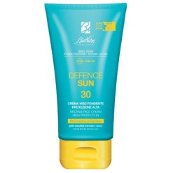 BioNike Defence Sun - Crema Viso Solare Fondente con Protezione Alta SPF 30 - 50 ml