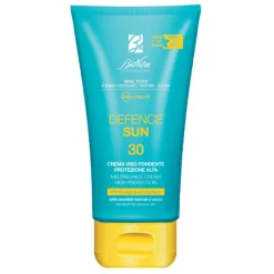 BioNike Defence Sun - Crema Viso Solare Fondente con Protezione Alta SPF 30 - 50 ml